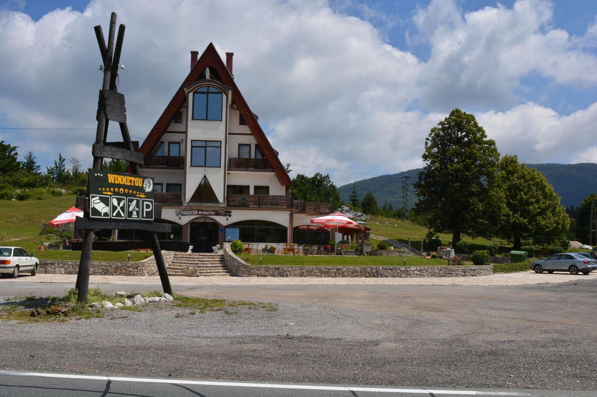 Pansion & Restoran Winnetou Plitvička Jezera Eksteriør bilde